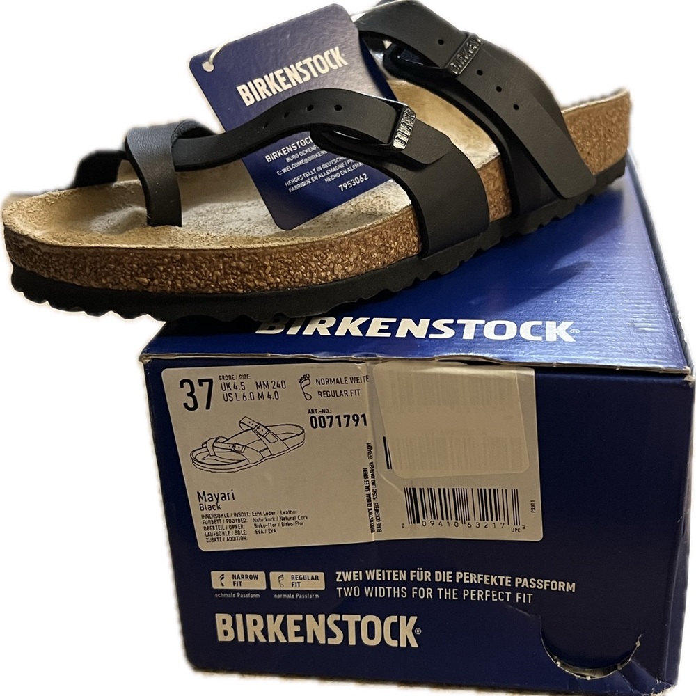 Birkenstock Gray Arizona Sandals